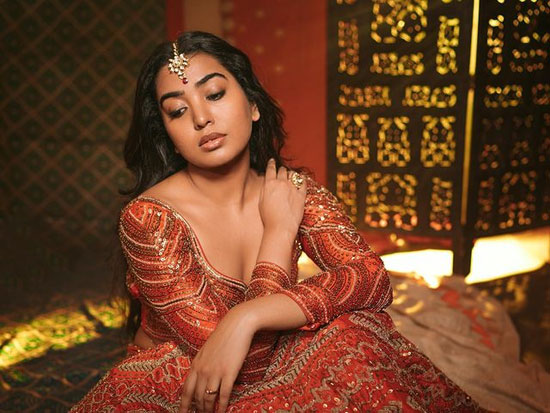 Stellar Looks Of Shivathmika In Ethnic Wear